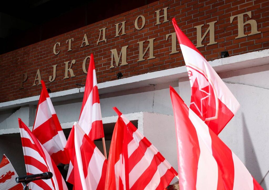 crvena zvezda-stadion-rajko mitic-koreografija