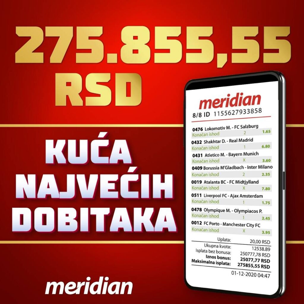 meridian-dobitak-tiket-kladionica