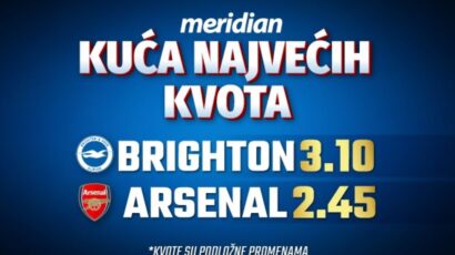 Planetarno najveće kvote samo u Meridianu!