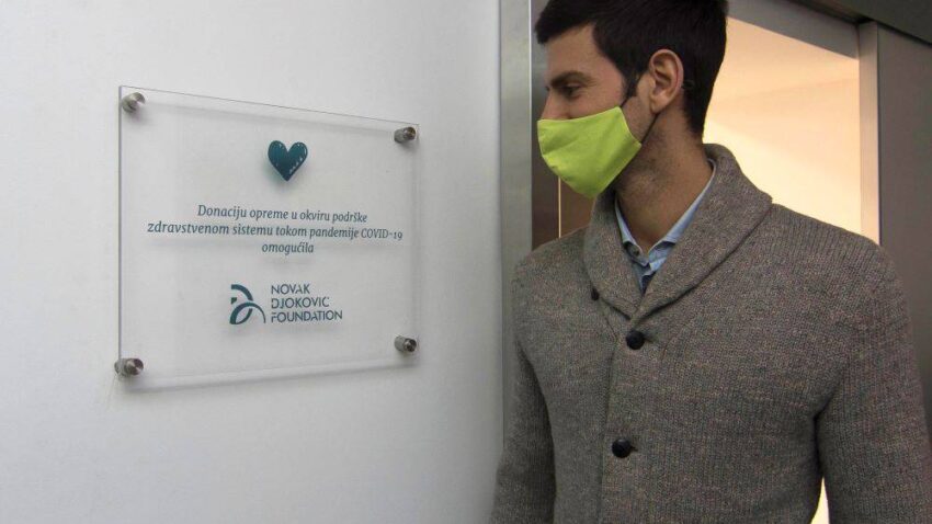 Šampion i van terena - Đoković donirao skener bolnici u Beogradu!