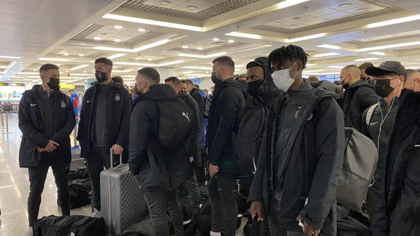 Partizan otputovao na pripreme (FOTO)