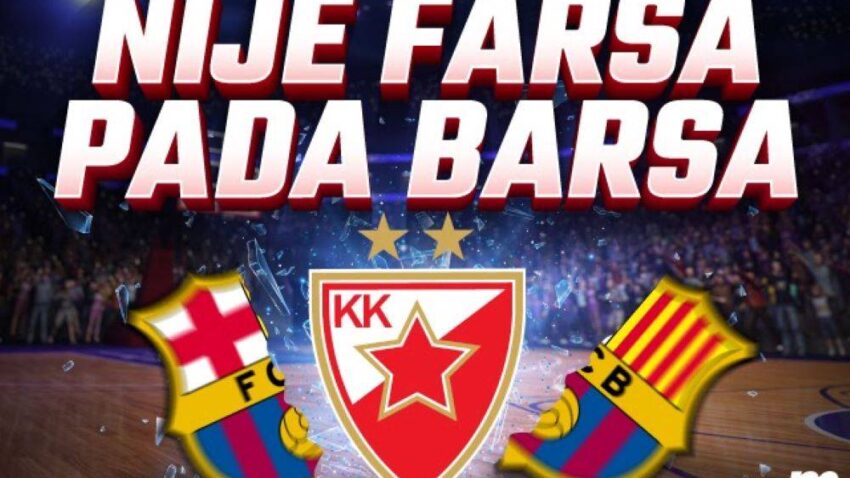 PAO JE REAL, MOŽE I BARSA - Crvena zvezda na novom evroligaškom zadatku!