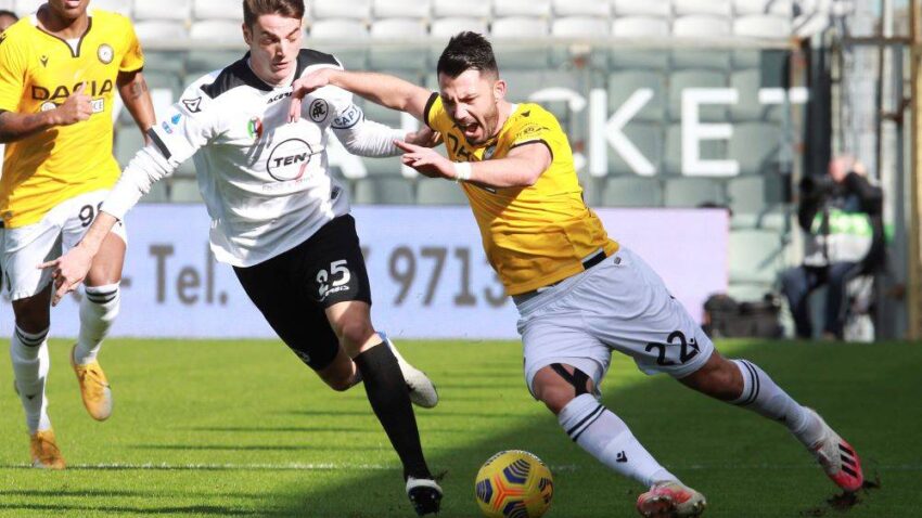 Tri boda za Udineze: Pljuštali kartoni i samo jedan gol!