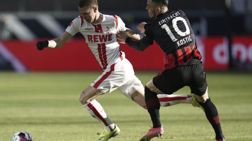 Kostić asistirao, Ajntraht na trećem mestu Bundeslige!