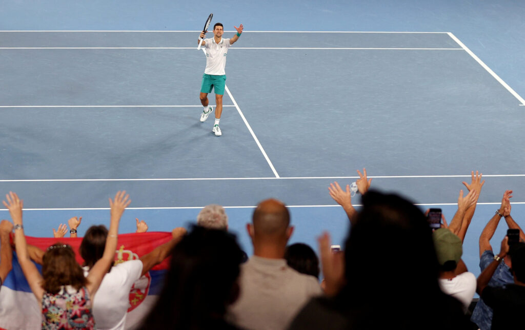 australijan open-novak đoković-čestitke-baka najveći fan-goat