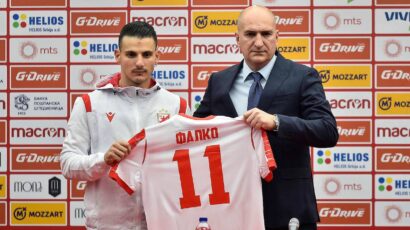 Falko promovisan i pričao Partizanu