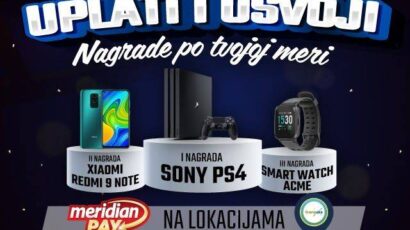 Uzmi PlayStation za sekund – dovoljna je samo uplata i Meridian časti!