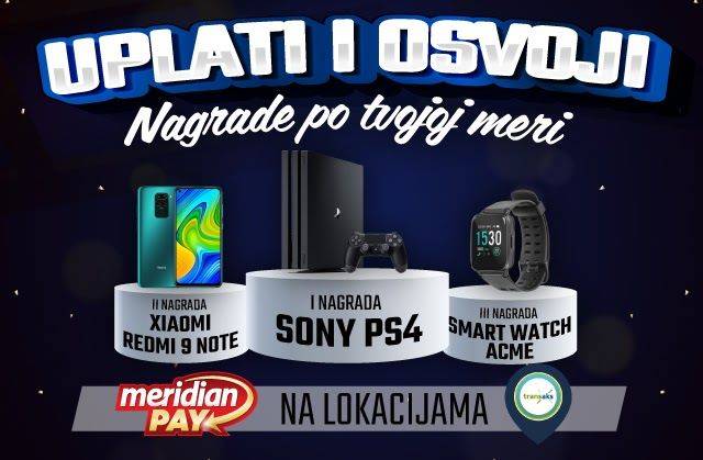 Uzmi PlayStation za sekund - dovoljna je samo uplata i Meridian časti!