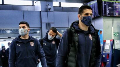SRBIJA NA NOVOM TESTU: Orlovi već odleteli u Azerbejdžan (FOTO)