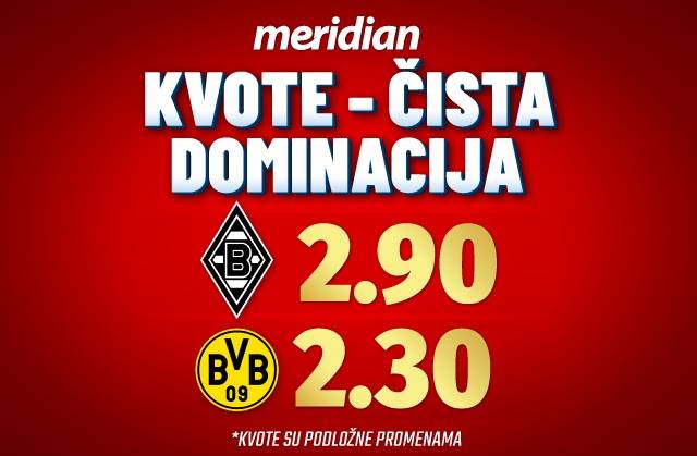 Derbi dve Borusije za čisto uživanje i priliku da postaneš Meridianov milioner!