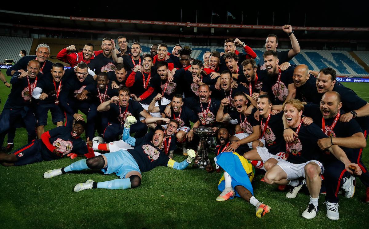 crvena zvezda-kup srbije-čestitka-slavlje