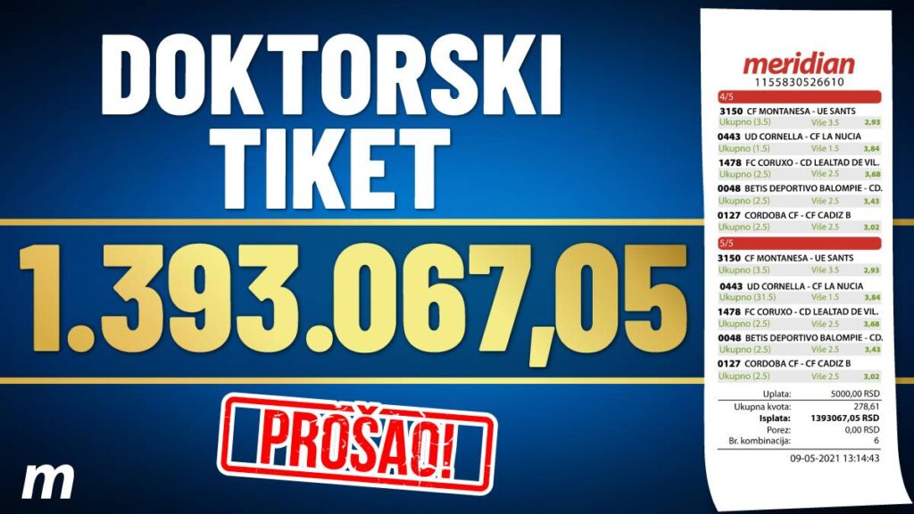 meridian-tiket-veliki dobitak