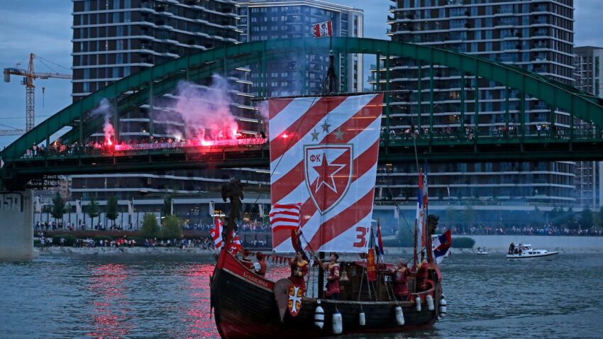 FOTO PRIČA: Zvezda napravila spektakl na vodi!