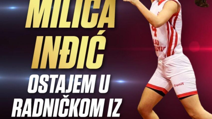 MILICA INĐIĆ ZA MERIDIAN SPORT: Ostajem u Radničkom iz Kragujevca!
