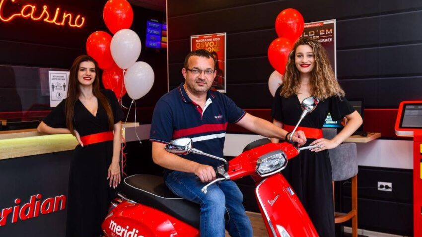 KAD MERIDIAN ČASTI - SVI SU NA DOBITKU! Nije samo AUDI, stigla i vespa i poklon putovanja!