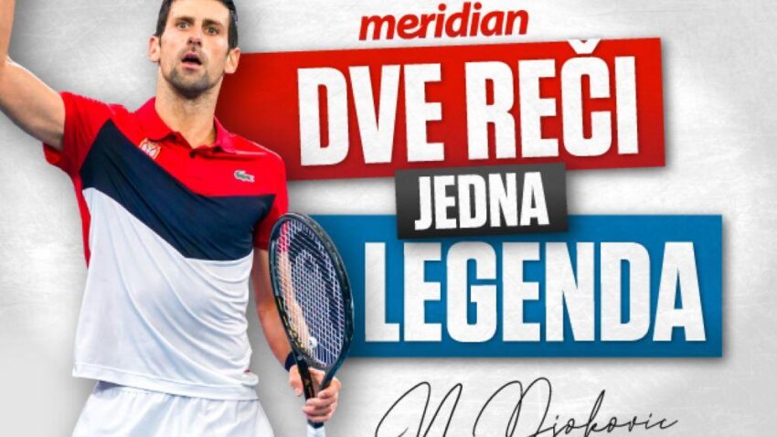 ŠAMPIONI UVEK POBEĐUJU: Novak Đoković i dalje u ponudi Meridiana, podrška stiže sa svih strana!