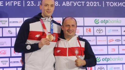 JOŠ JEDNA MEDALJA STIGLA U BEOGRAD: Sebić počastvovan što je obradovao Srbiju!