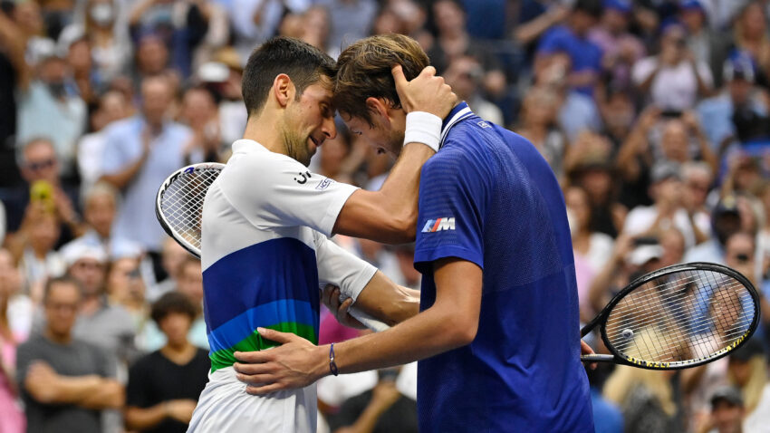 MEDVEDEV PROGOVORIO O NOVAKU! Rus slavio u prvom kolu US Opena, pa se dotakao Đokovića: Da li taj zakon ima smisla?!