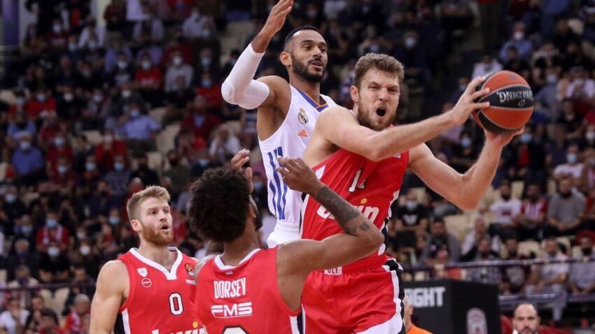 IZNENAĐENJE U GRČKOJ: Olimpijakos savladao Real, Asvel tukao Albu, a Olimpija je srušila Baskoniju!