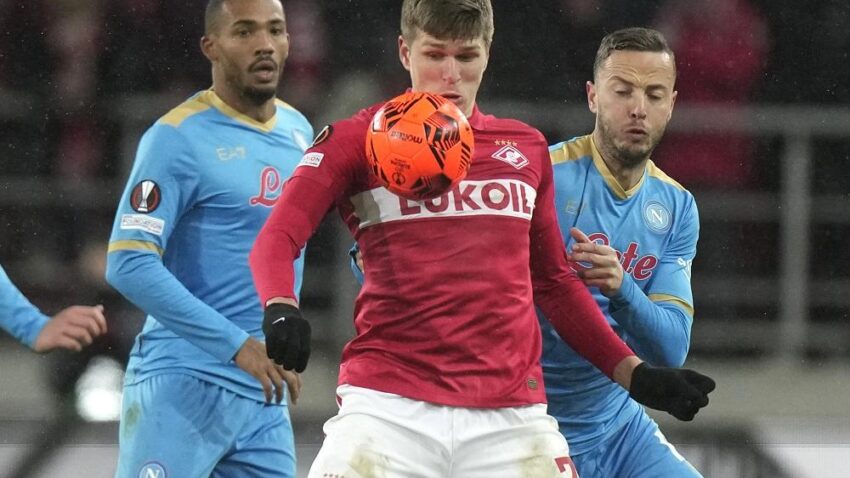 RUSI KOBNI ZA NAPOLI: Spartak slavio i u Moskvi za prvo mesto u grupi!