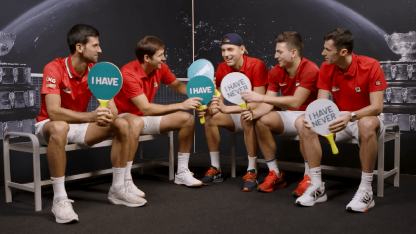 TENISERI SE ZABAVLJALI U INSBRUKU: Đoković davao najluđe odgovore! (VIDEO)