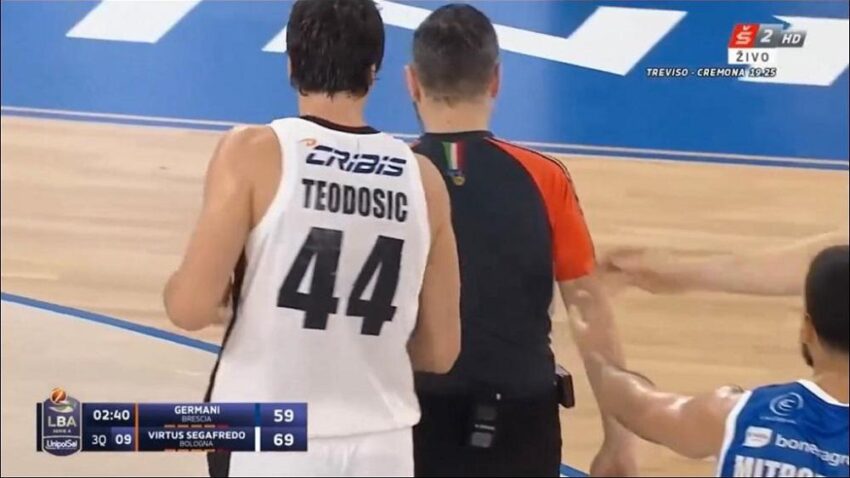 TEODOSIĆ BRILJIRAO, PA DOBIO ISKLJUČENJE: Srbin jurio sudije po terenu! (VIDEO)