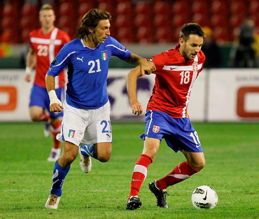 NINKOVIĆ ZA MERIDIAN: Moramo dalje hladne glave, ali ako smo tukli Portugal - zašto da se plašimo bilo koga? 2 miloš ninković-andrea pirlo-srbija-italija