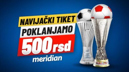 SASTAVI NAVIJAČKI TIKET: Preuzmi bonus i podrži Crvenu zvezdu i Partizan!