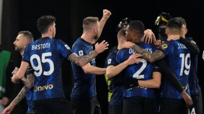 INTER “PETARDOM” OVERIO VRH TABELE: Nero-azuri ubedljivi protiv Salernitane!