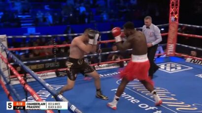 CRNOGORAC NIJE IZDRŽAO NI RUNDU PROTIV ČEMBERLEJNA: Prašović ponovo poražen!