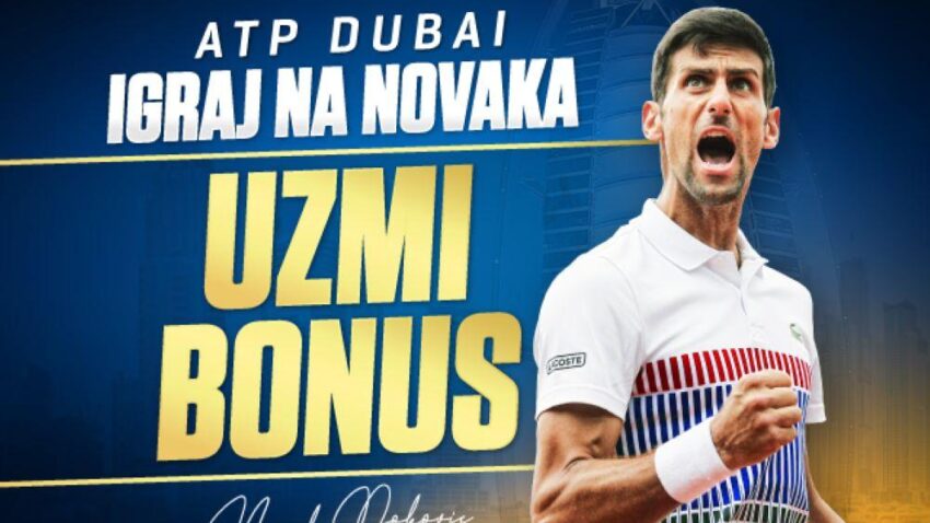 PODRŽI ĐOKOVIĆA: Igraj na Novaka i uzmi bonus na dobitak!