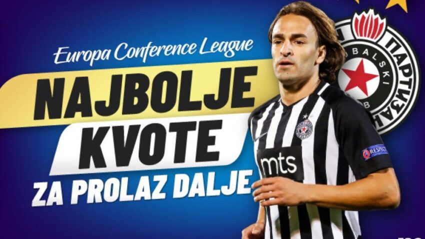 CRNO-BELA BAJKA TRAJE: Partizan juriša na osminu finala Lige konferencija uz najveće kvote u Meridianu!