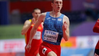 SVETSKO ATLETSKO PRVENSTVO: Tirnanić bez polufinala na 60 metara, Kijanović u polufinalu trke na 400 metara!
