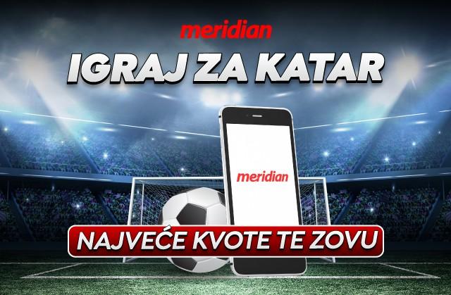 SAMO U MERIDIANU - IGRAJTE ZA KATAR i obratite pažnju na najveće kvote na svetu!