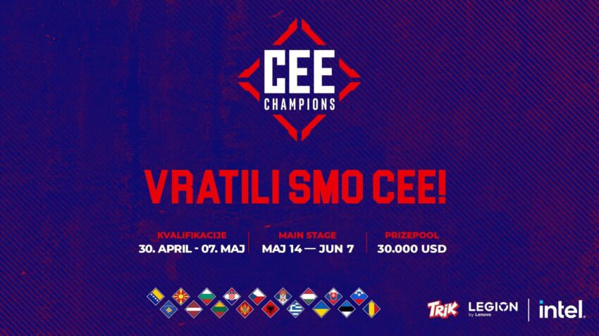Najavljen novi CEE CS:GO šampionat sa nagradnim fondom od 30.000$!