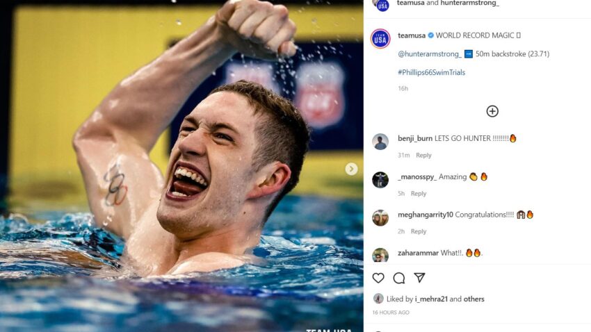 IMAMO NOVI SETSKI REKORD: Amerikanac isplivao najbrže ikada na 50m leđnim stilom!