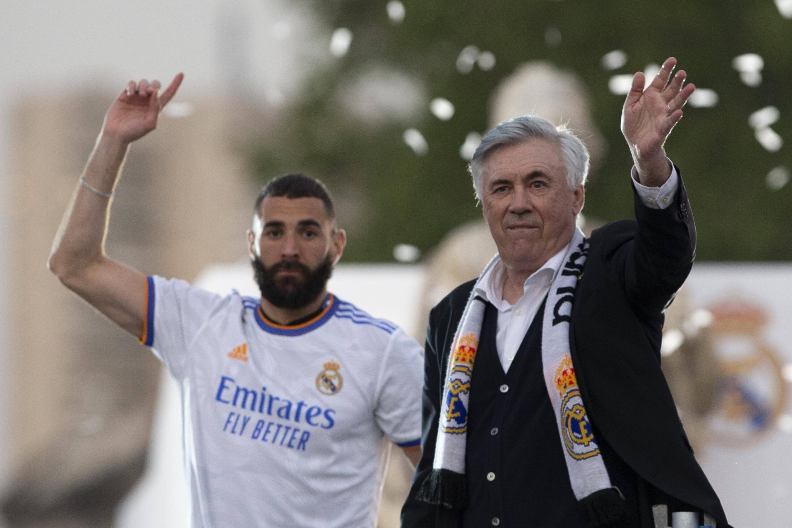 Karim Benzema-Karlo Anćeloti-Real Madrid