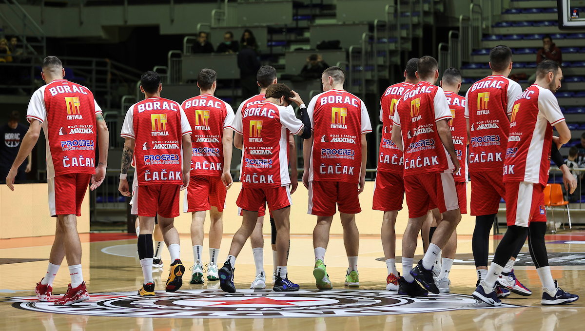 Partizan "pregazio" Borac za devetu pobedu u nizu 7 KK Borac Čačak