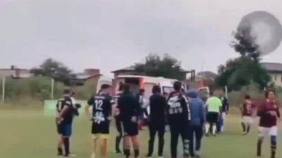 SAMO U JUŽNOJ AMERICI: Navijač upucao sudiju, pa pobegao na motoru! (FOTO, VIDEO)