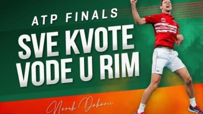 SVE KVOTE VODE KA RIMU: Podrži Novaka i osvoji bonus!