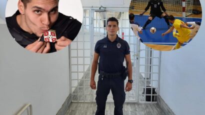 DANJU UNIFORMA, NOĆU DRES: Upoznajte Jakova Vulića – golmana reprezentacije Srbije i starijeg komandira u Specijalnoj zatvorskoj bolnici!
