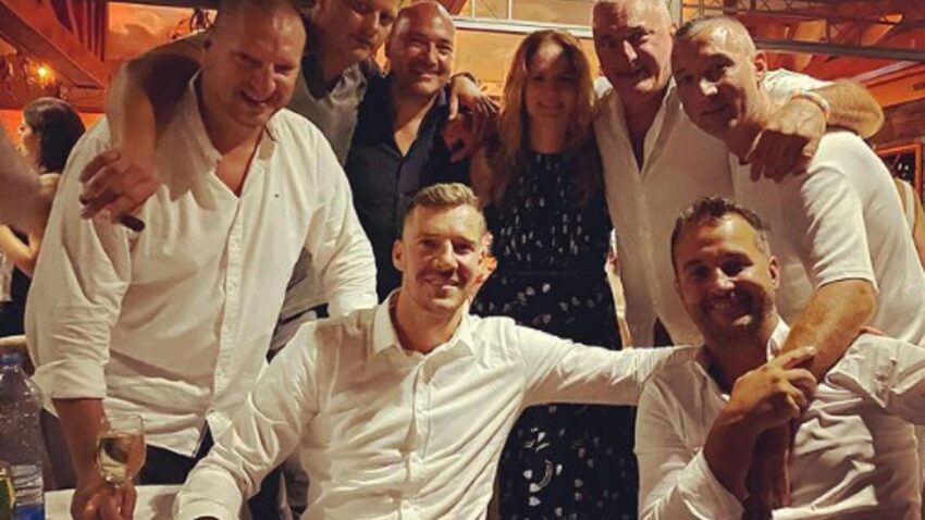 DRAGIĆ UŽIVA U BEOGRADU: Posle ručka sa Bogdanom, večera sa legendama! Ekipa je oduševila i Luku Dončića! (FOTO)