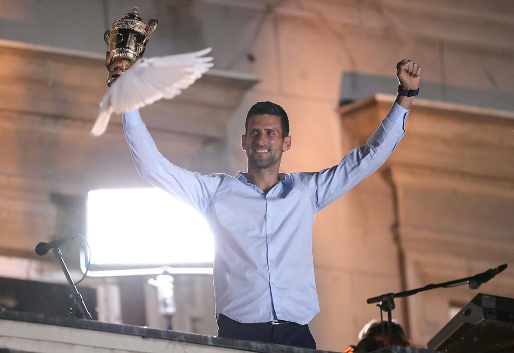 NOVAK ĐOKOVIĆ SPEKTAKULARNO DOČEKAN: Ovo su najlepši trenuci - Srbijo zauvek te volim! 1 novak đoković-doček