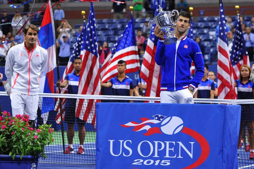 novak đoković-rodžer federer-us open