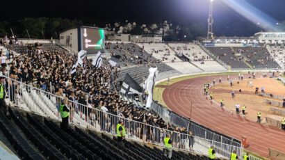 “UPRAVA NAPOLJE”: Partizan juri Evropu, navijači i dalje nezadovoljni i ogorčeni! (VIDEO)
