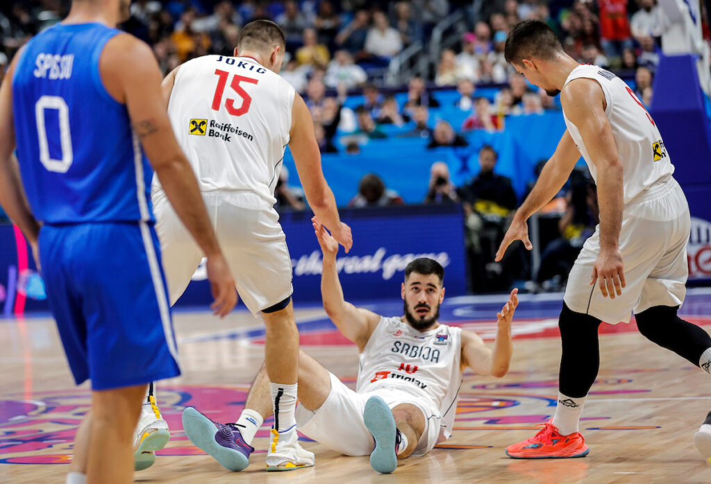 Jokić Kalinić Marinković Srbija Evrobasket