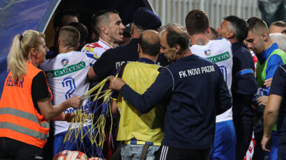 BURNO POSLE DERBIJA: Gužva oko tunela u Novom Pazaru! (VIDEO)