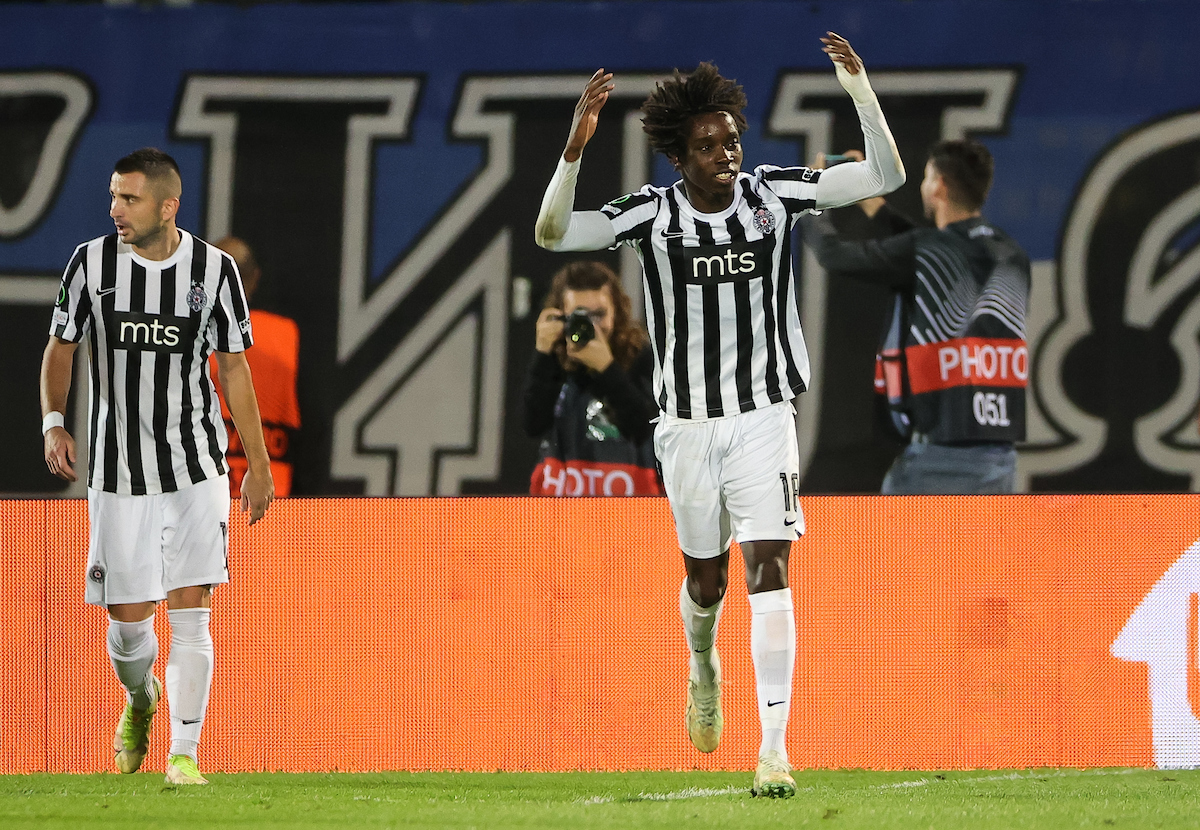 Dijabate FK Partizan FK Nica