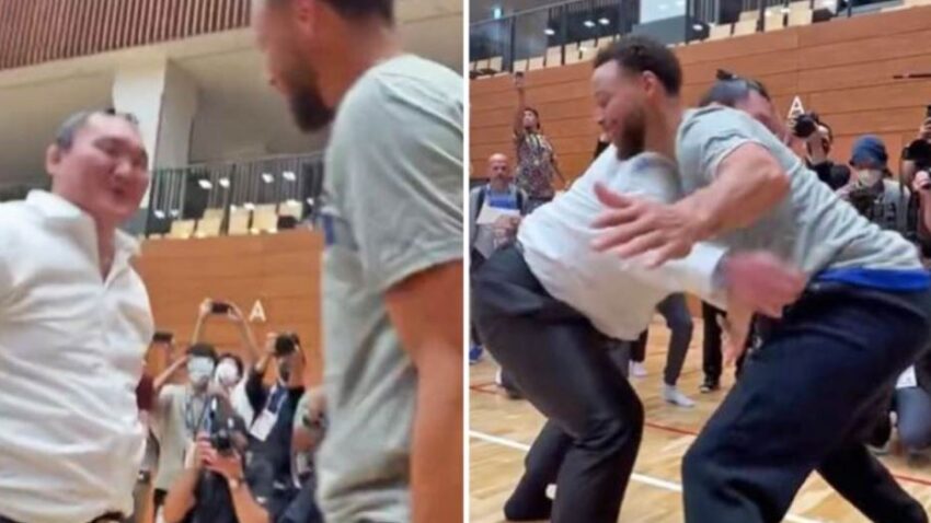 STEF, DRŽI SE TI KOŠARKE! Superstar Voriorsa se oprobao u novom sportu - i propisno se obrukao! (VIDEO)