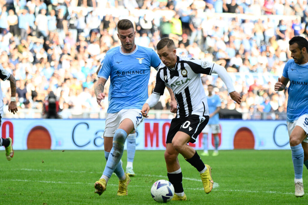 FUDBALSKA FEŠTA ZA VIKEND: Preuzmi ovde 2.000 RSD i prepiši tiket za dobitak! 1 lacio-udineze-Sergej Milinković-Savić